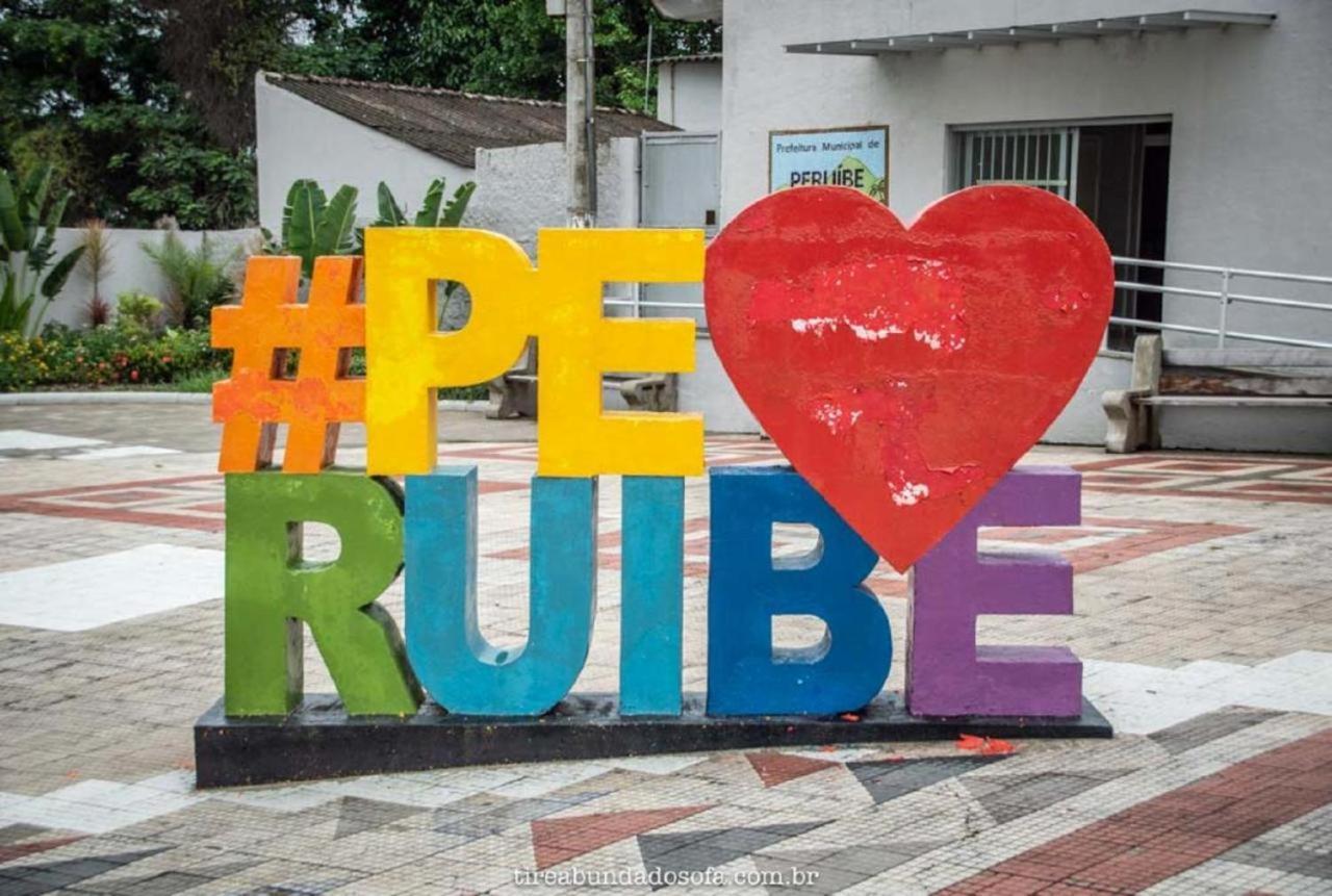 Apartamento Peruibe Pe Na Areia!!! Ngoại thất bức ảnh